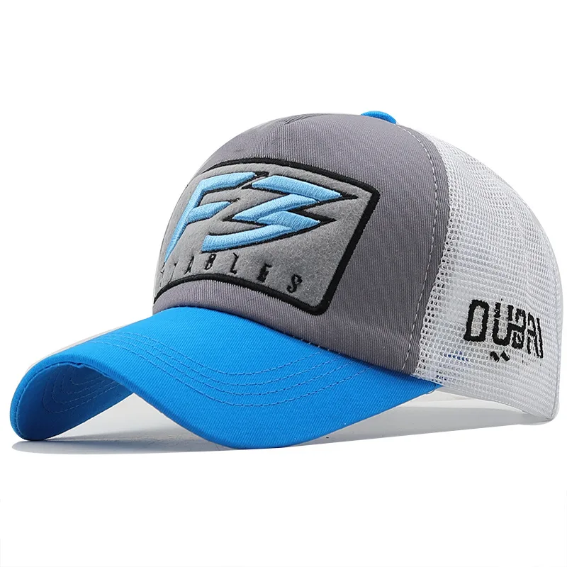 Summer F3 Baseball Cap For Men Mesh Women Snapback Bone Casquette Brand Casual Gorras Adjustable Cotton 5-Panel Trucker Hat