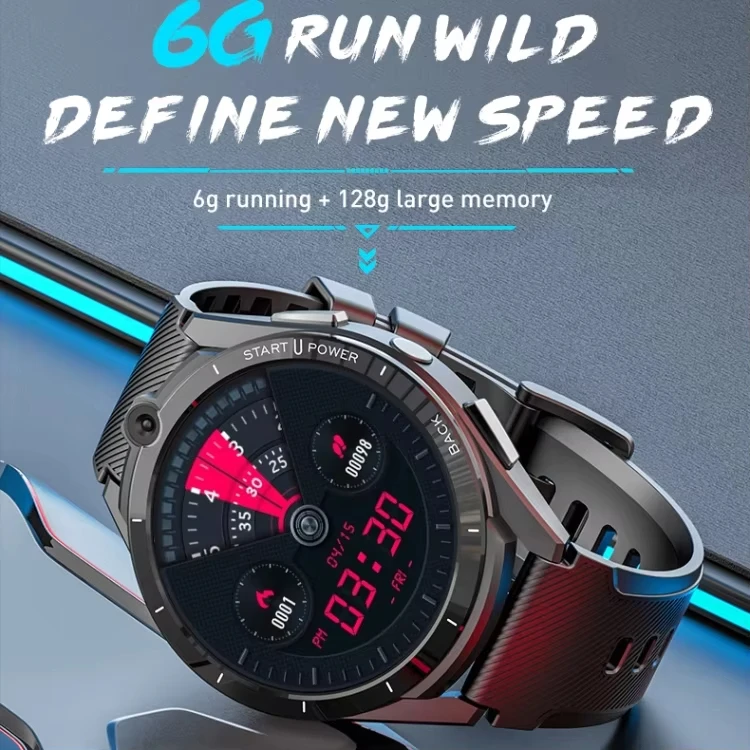 LEMFO LEM16 AMOLED Display 8MP Camera GPS Fitness Tracker Health Tracker Intelligent Watch Smartwatch Digital Watch