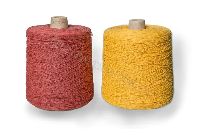 Asunpaper paper raffia yarn for paper handle rope bag and texture cloth