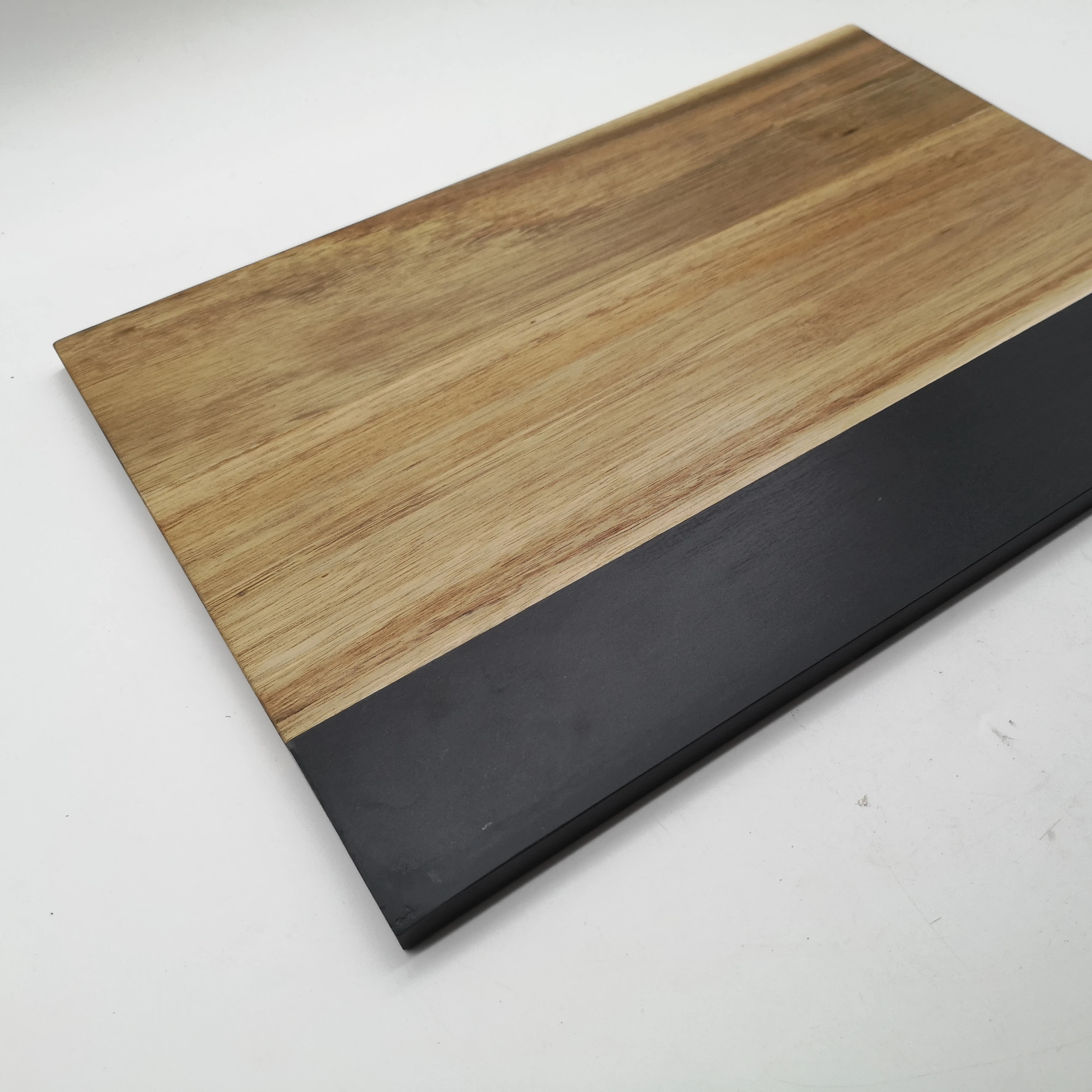 Custom Size China Tableware Wooden Serving Board with Natural Slate