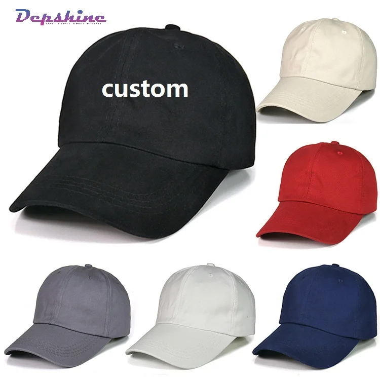 High Quality Outdoor Adjustable Dad Hat For Man And Woman Custom Embroidery Letter Logo 6 Panels Baseball Cap