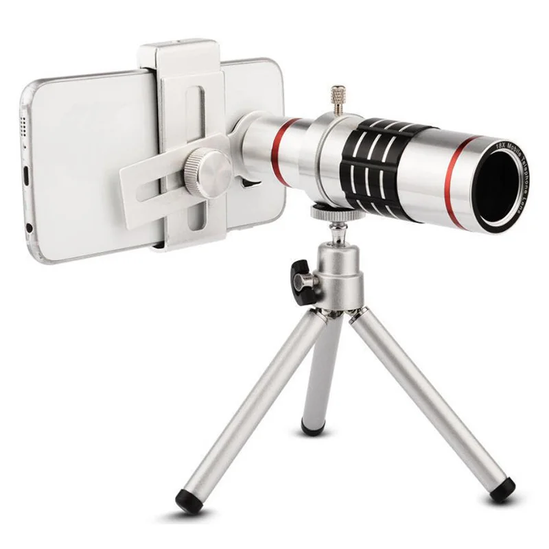 18x телеобъектив для телефона 18X мобильный телефон HD 4K Камера Внешний объектив