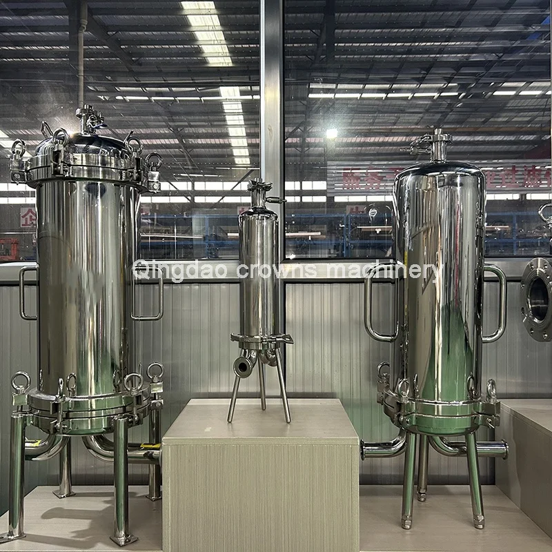 Industrial Filtration Equipment Beer Wine Filter Micron Millipore Stainless Steel Cartridge Filter Housing
