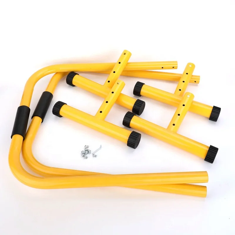 Hot Selling Home Gym Equipment Muscle Exercise Gymnastics Dip Station Height Adjustable Portable Parallel Bar For Training