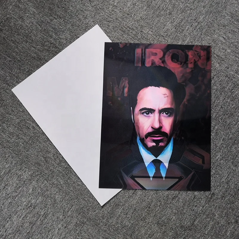 Popular customized products promotional 3d lenticular anime poster printing for decoration