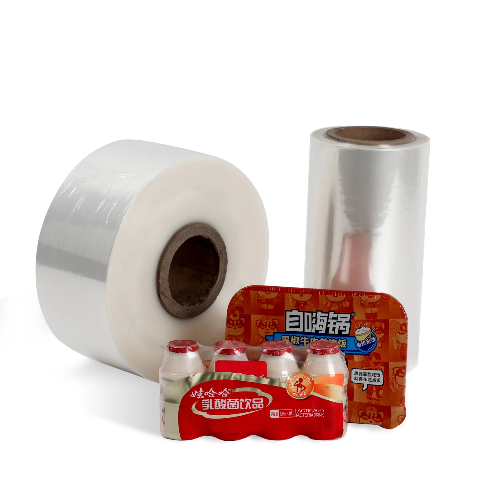 Shrink Sheet Film Manufacturers Transparent Heat Polyethylene Durable Blow Molding Moisture Proof Packaging plastic stretch Film
