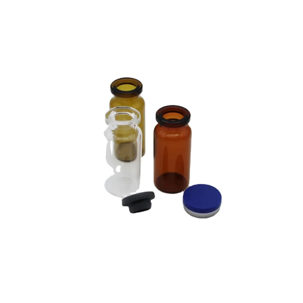 3ml 5ml 7ml 10ml  amber clear pharmaceutical glass vials