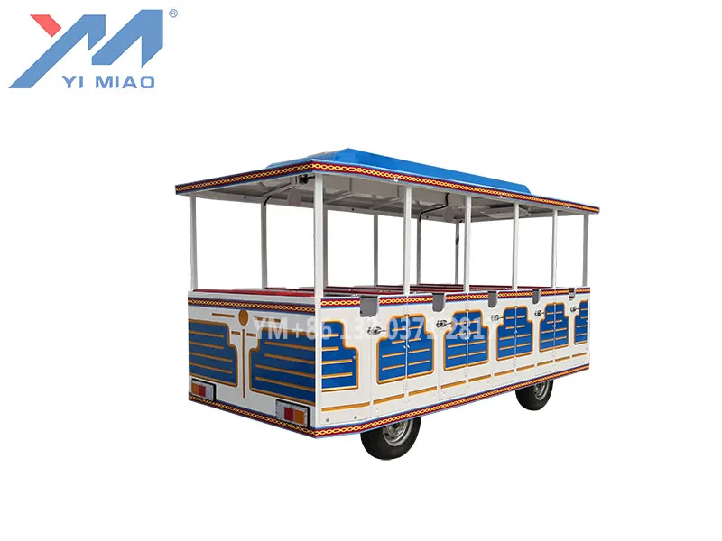 2024 Amusement park cartoon electric mini trackless children train carriage