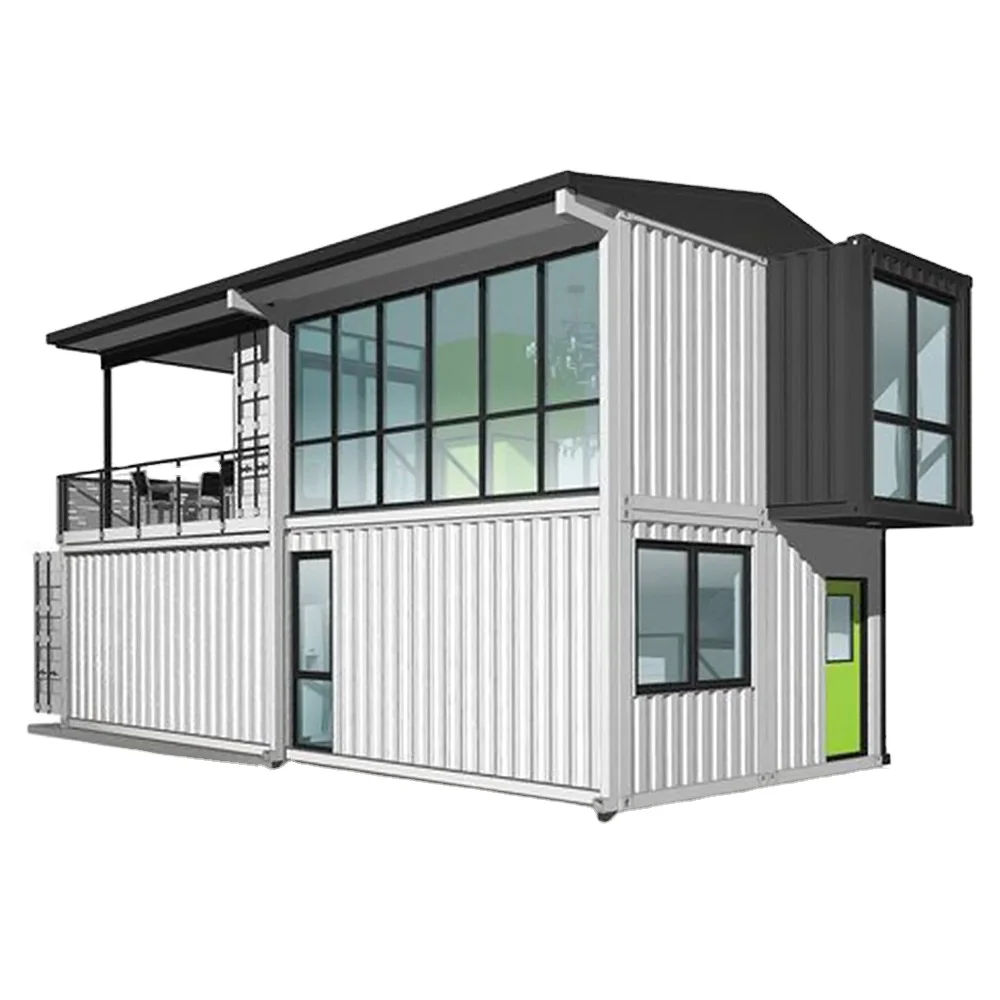 Прочный и дешевый сборный стальной каркас для дома и виллы/современный сборный дом с двумя этажами для гостиной/виллы в американском стиле