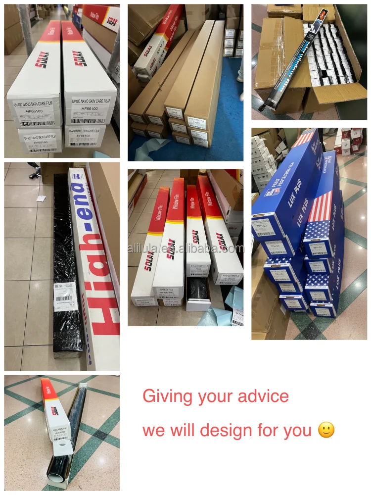Top Quality Ultra Hd 1.52*30M Heat Resistant High isolation Nano Ceramic Window Solar Film /Carbon Tint Film For Car
