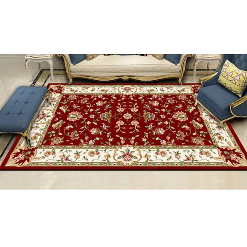 Новый дизайн персидский ковер современные коврики с принтом для гостиной