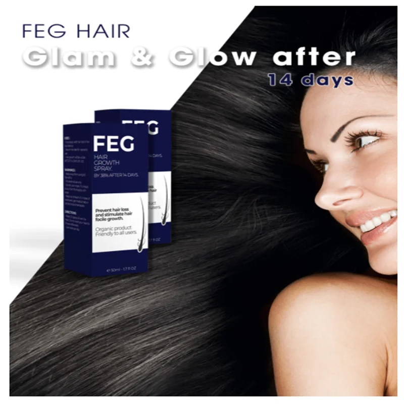 Best Hair Growth Products Hair Loss Treatment FEG Hair growth Spray 50ml