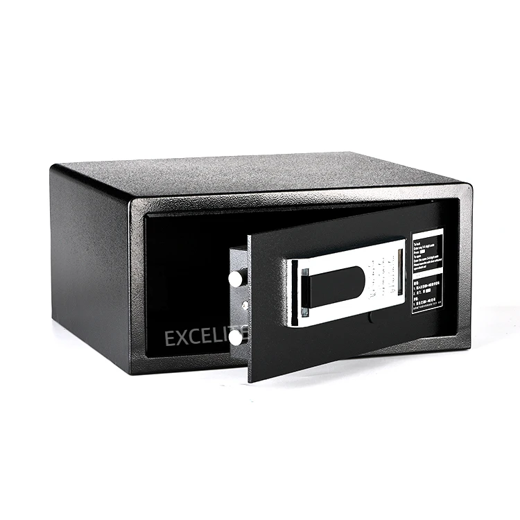 EXCELITE Cabinet Banker With 2 Key Locks Fireproof Office Customized Gun Box Digital Biometric Small Big Fire Proof Hotel Safe