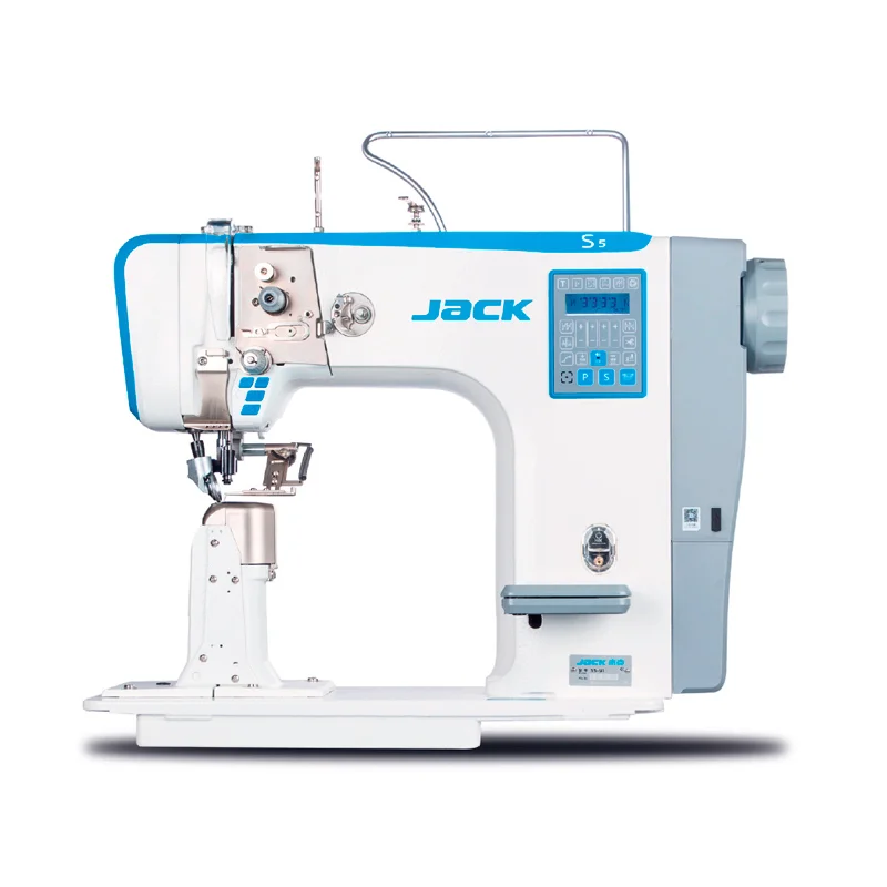 Brand New Jack S5 Post Bed Roller Wheel Feed Automatic Industrial Sewing Machine