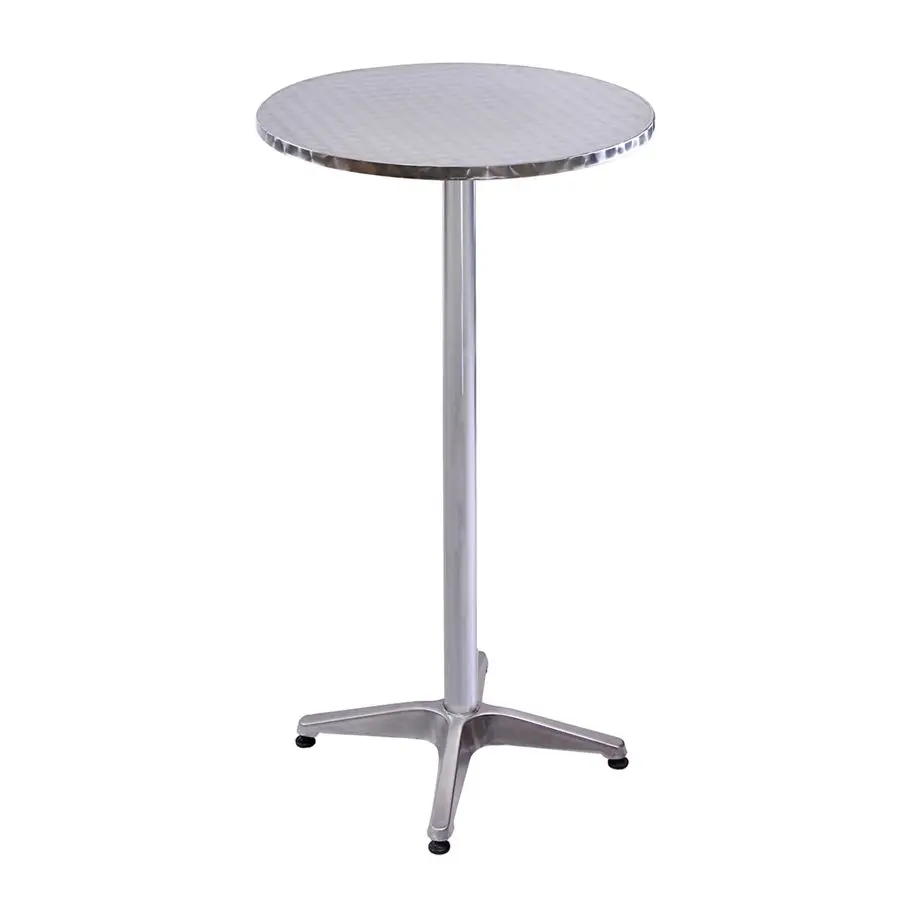 High Quality Aluminium High Bar Cocktail Table