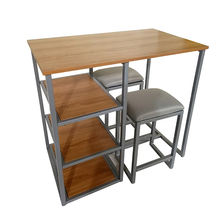 2021 new arrival modern dining room furniture with 4 stools bar table and chair set