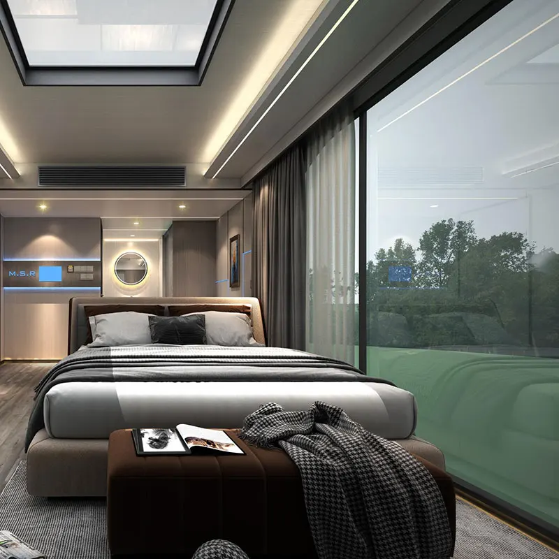 Сборный капсульный дом космическая каюта 2 спальни коммерческое пространство