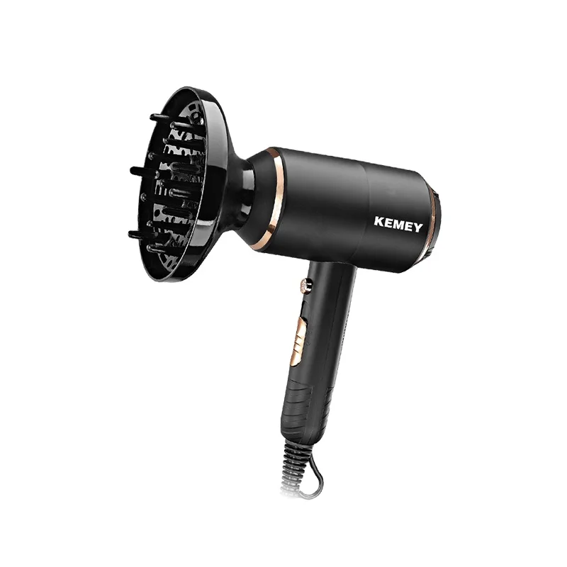  Kemey KM-8896 костюм из трех передач Регулируемый автоматический термостат задний крючок 1300 Вт черный для холодной и горячей воды большой мощности профессиональная Нейл-арт Краска фен