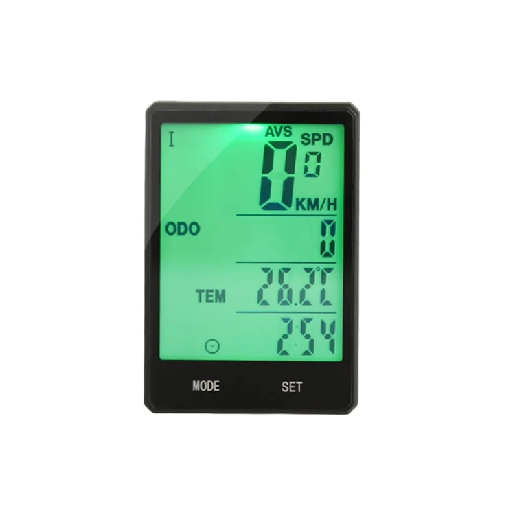 INBIKE Waterproof LED Wired Screen Backlight Digital Electric Bike Speedometer, Bike Computer