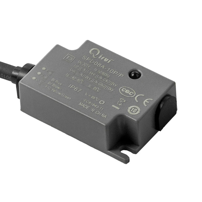 SPD  20KV 30KV 40KV  LED Surge Protective Device QR-SPD08A-10P/P
