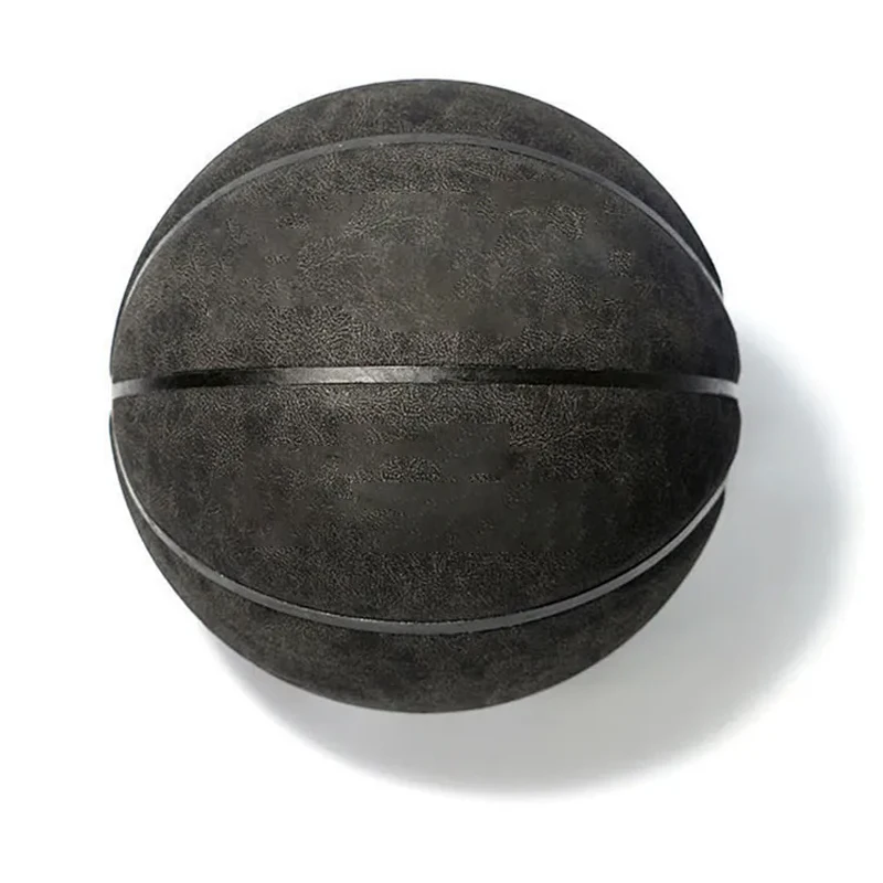 Hot Selling Basketball Size 7 Training Basketball match training ball Custom Logo Rubber Black Basketball ball