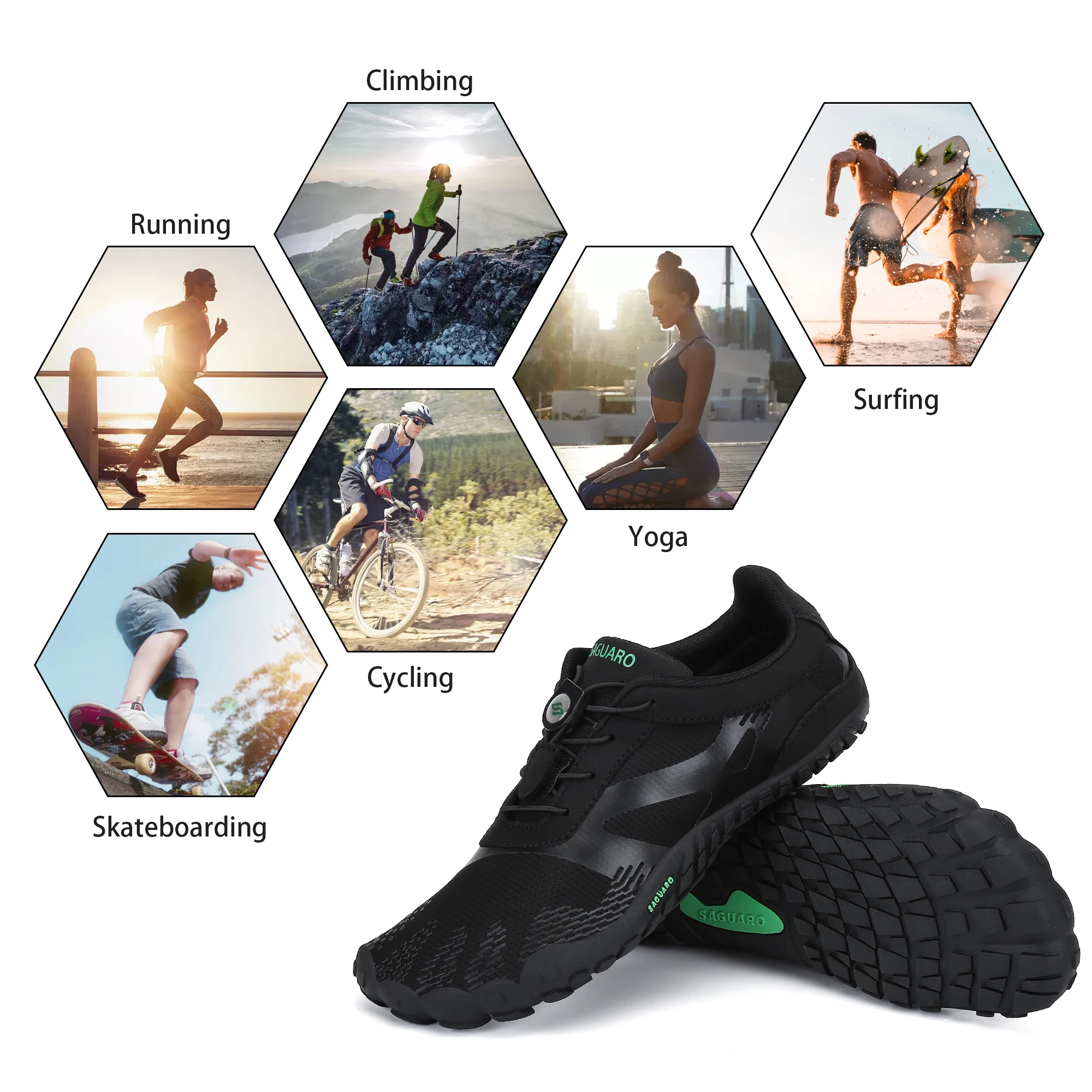 Mens Minimalist Trail Running Shoes Barefoot Walking Sports Shoes Outdoor Man Gym Water Shoes