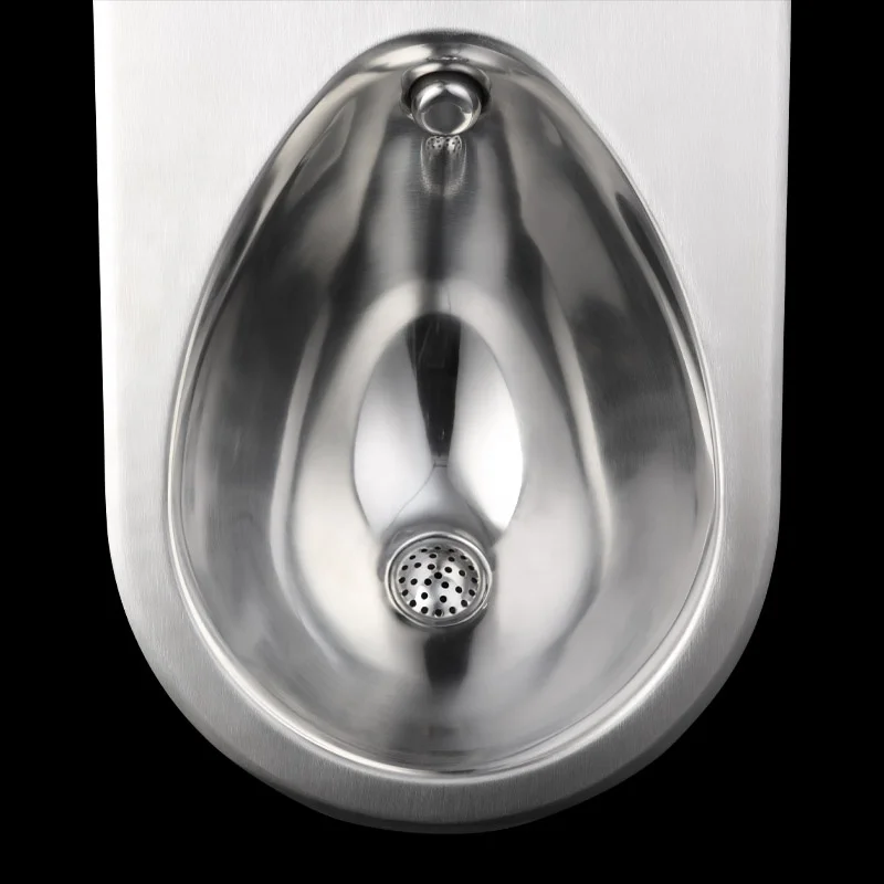 Spain Inox Wall Hung Single Urinal Stainless Steel Prison Urinals For Men