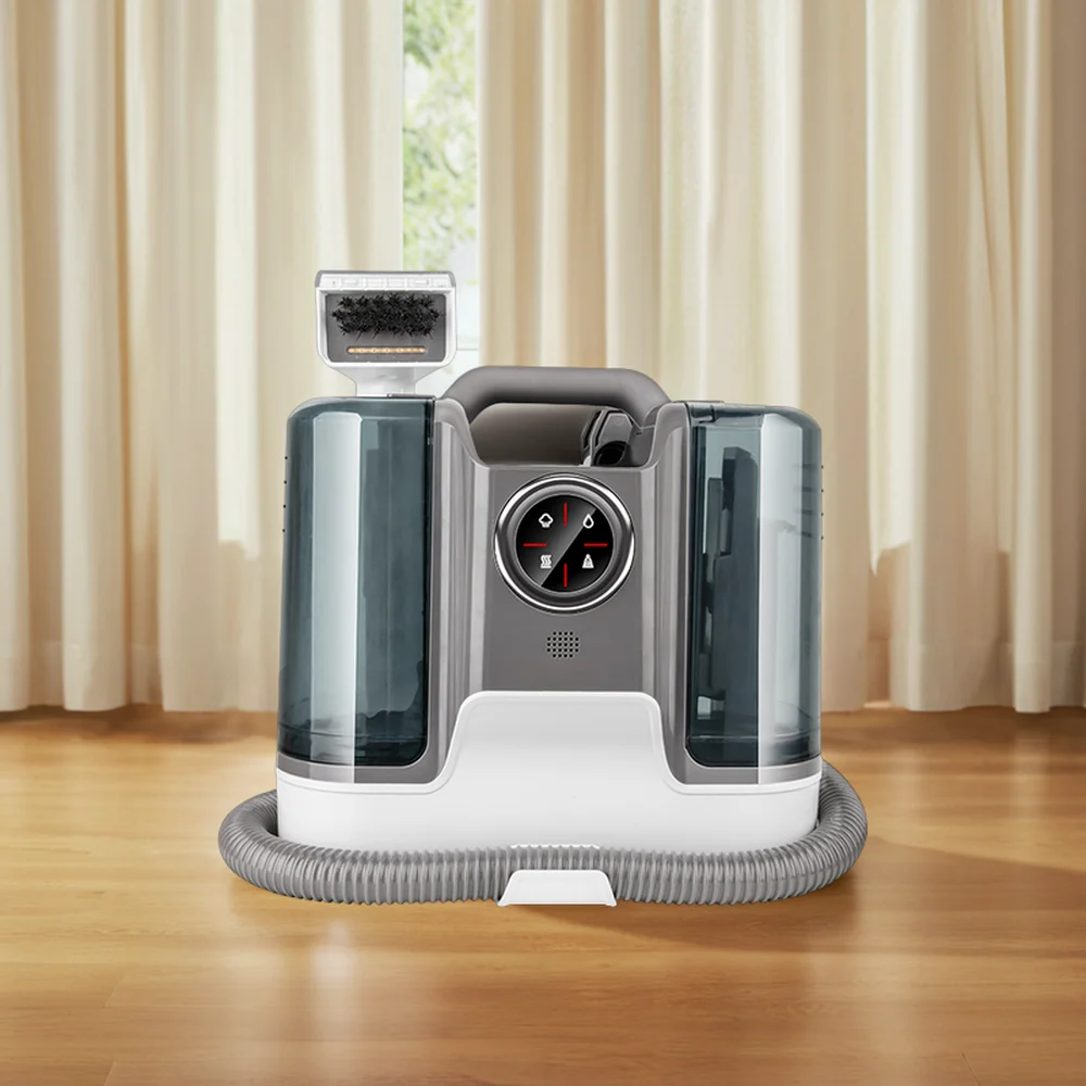 LED Screen Handheld Steam Spot Vacuum Cleaner Wired and Portable