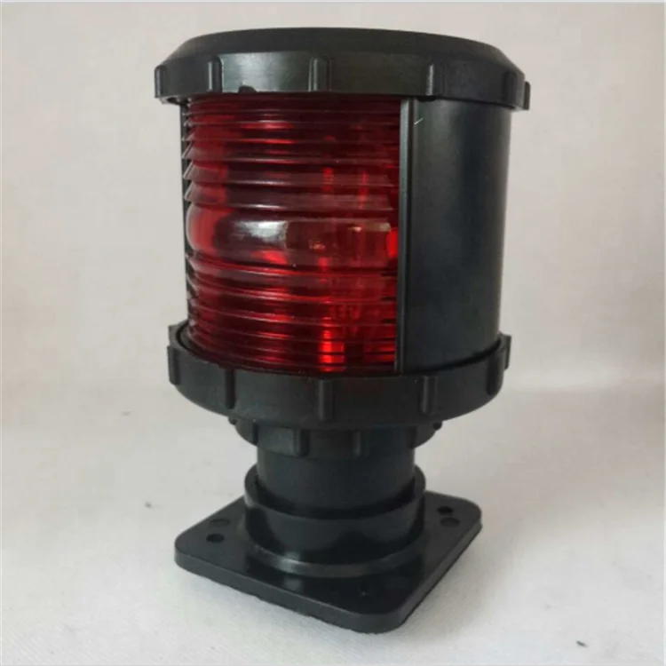 CXH2-3P Waterproof Plastic SIngle Navigation Marine Signal Starboard Light