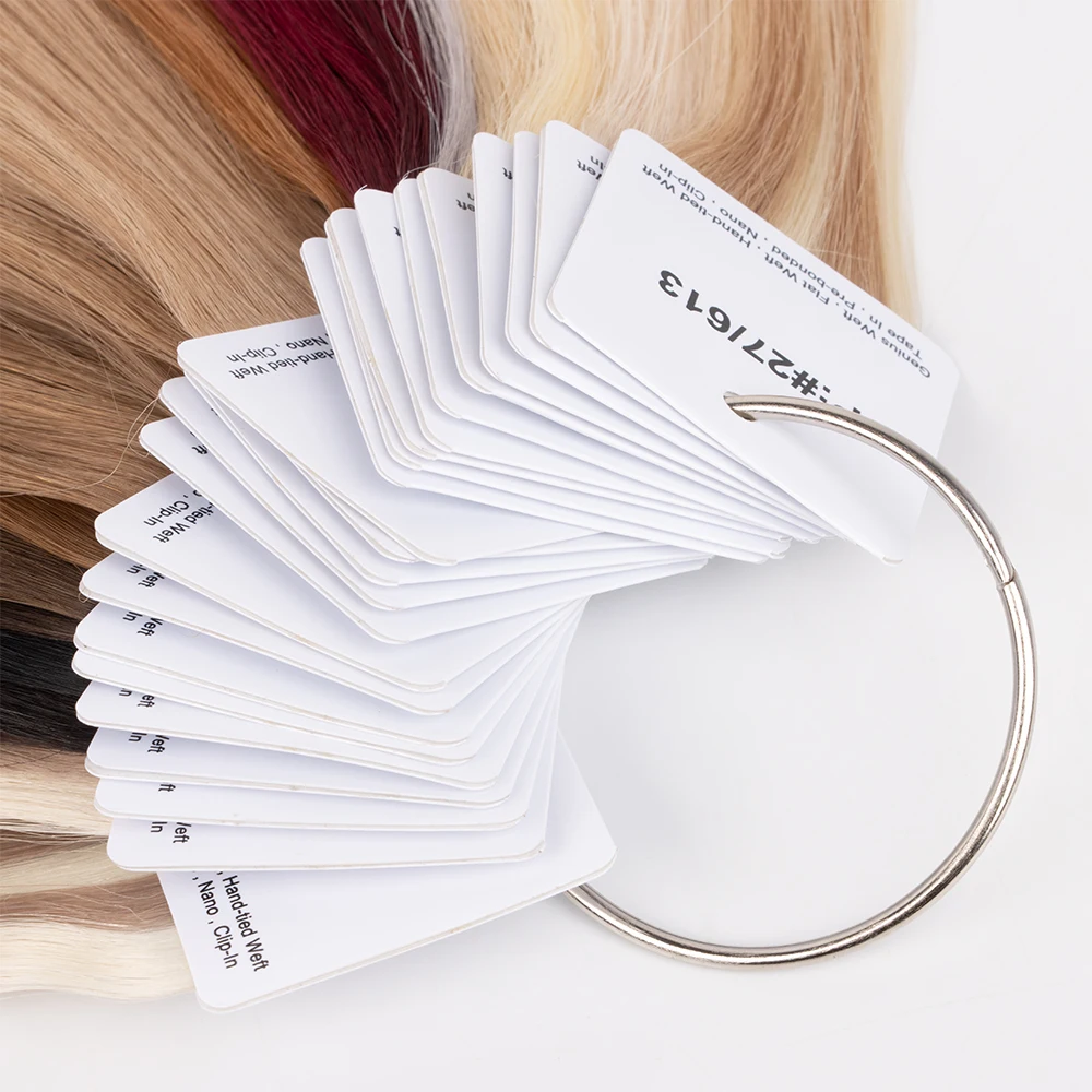 Salon Products Wholesale Human Hair Extensions Color Ring Hair Extension Colour Ring