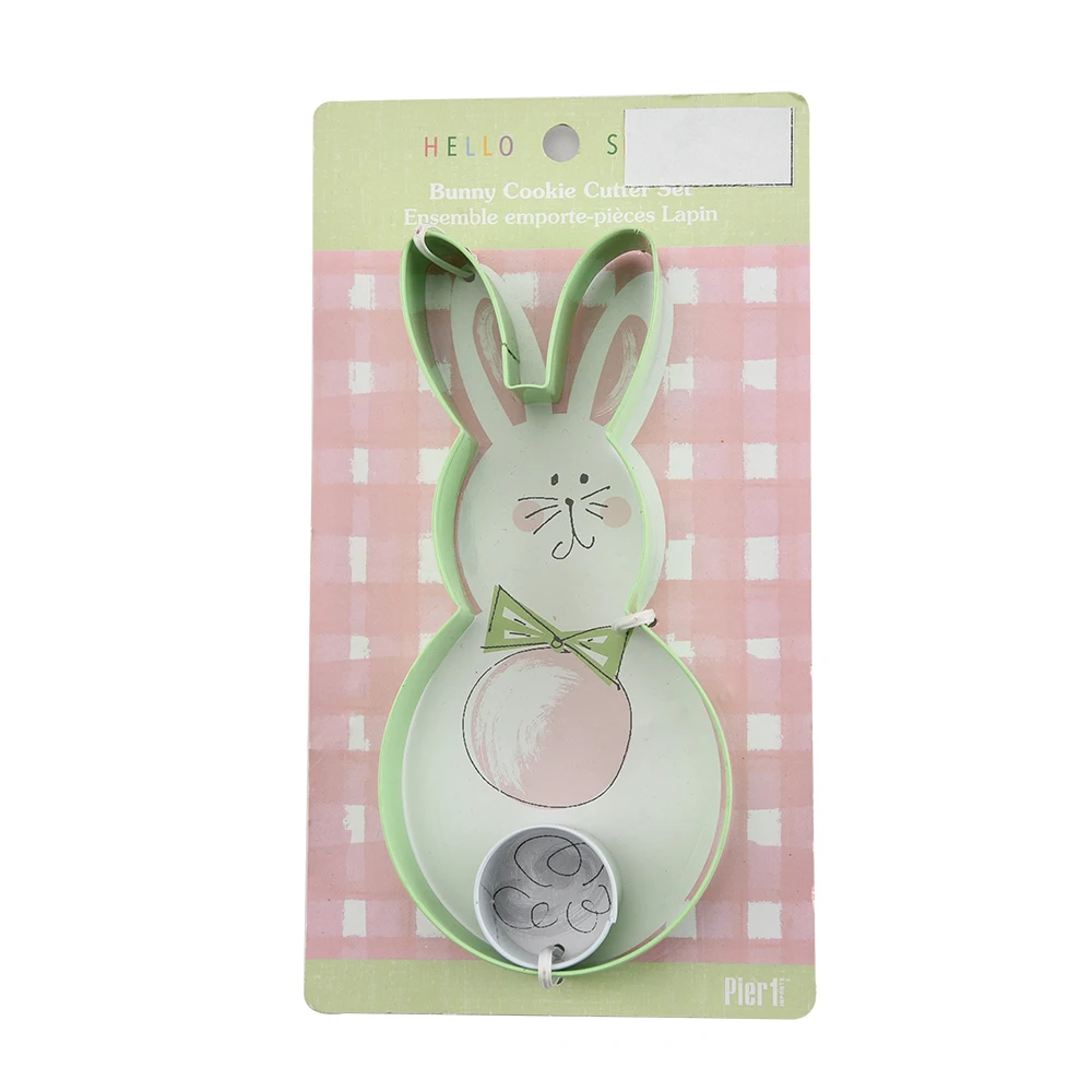 
Easter cookie cutter set of 2,with powder coating 