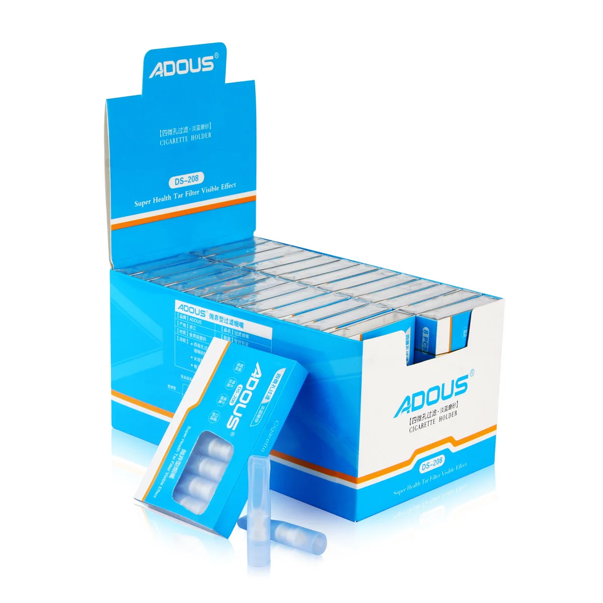 Amazon Hot Sale Plastic Cigarette Tar Filter Holder Wholesale Weed Tobacco Disposable Mini Cigarettes