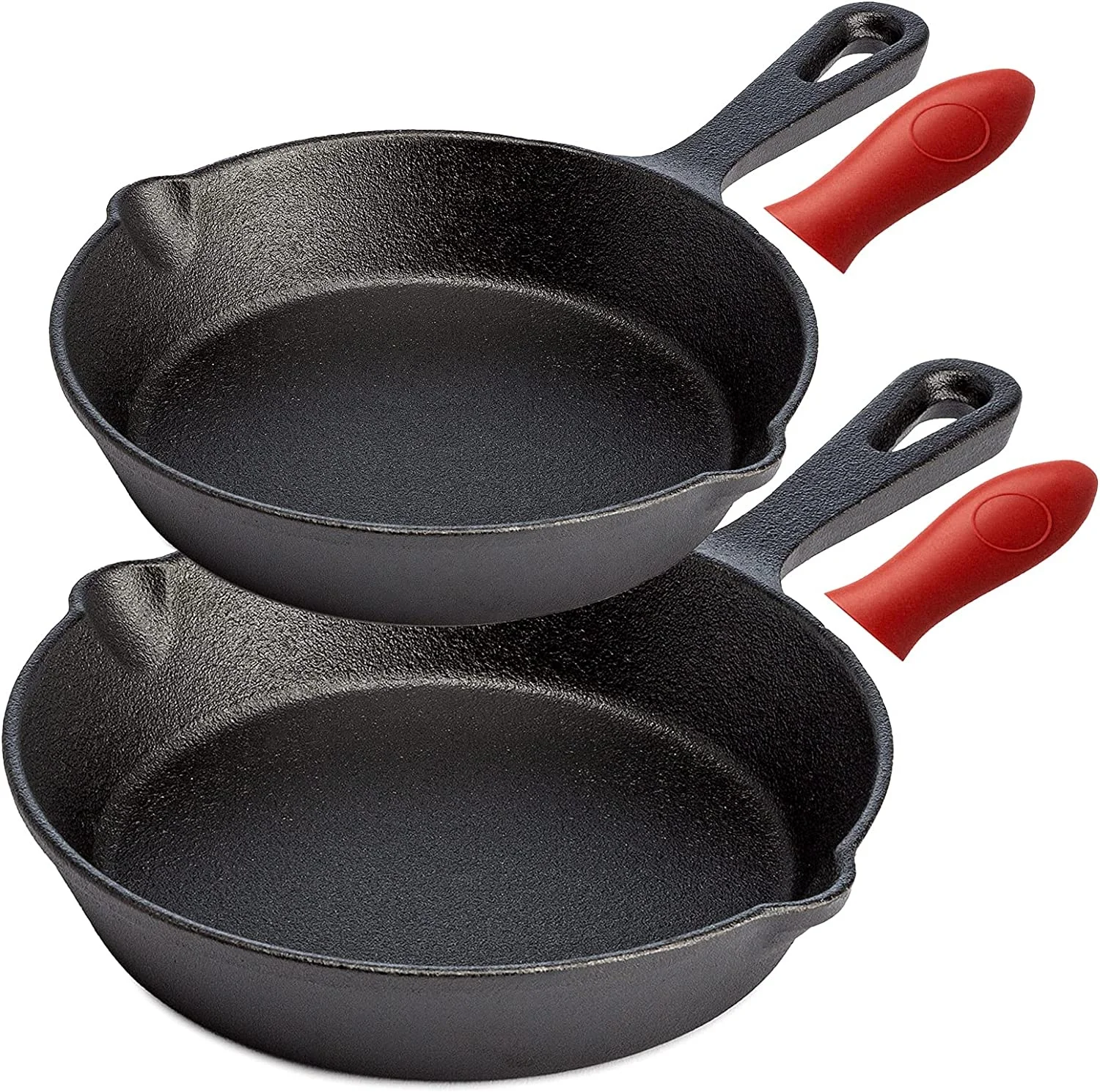 China Factory Manufacture Non Stick Frying Pan Pizza Pans Cast Iron Kitchenware For Sale
