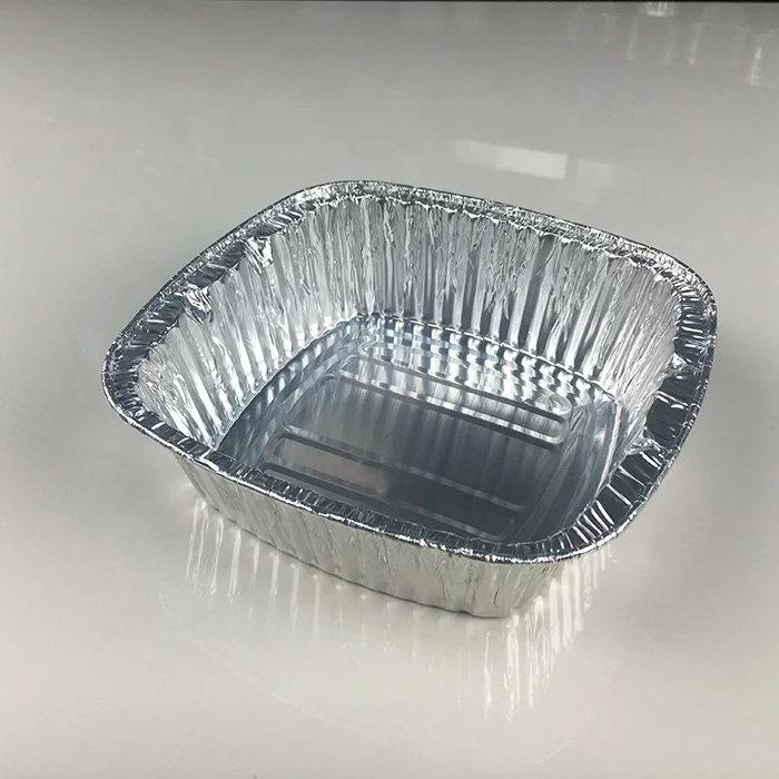 Canada aluminium foil container 4 x 5 foil pan with cover