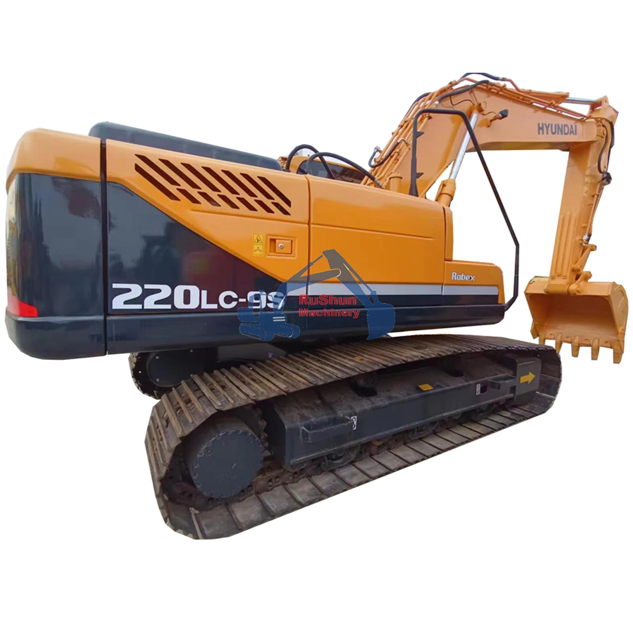 Original Design HYUNDAI 220-9 220 22ton Medium Hydraulic Track Backhoe Used Excavator