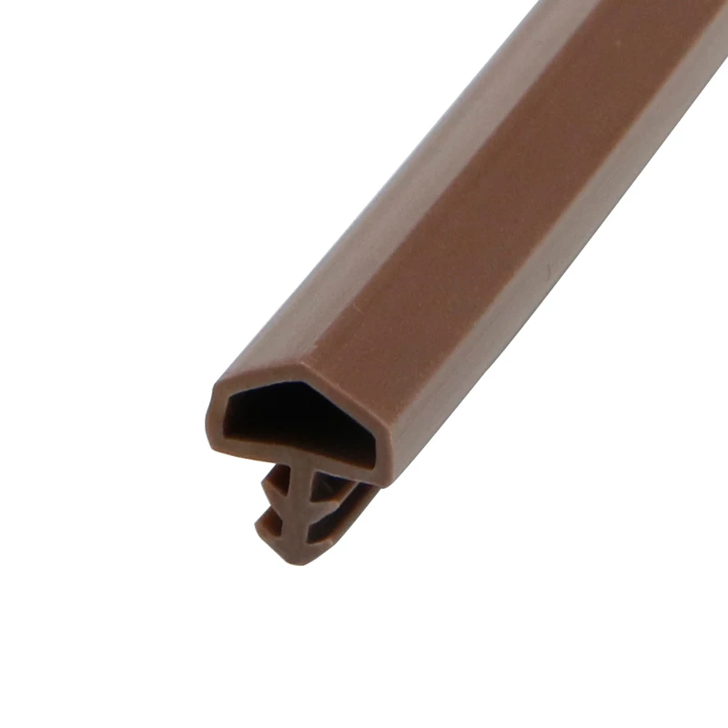 Extruded Door Rubber Seals R 8x5x3.8mm PVC TPE Silicone Door Window Frame Gasket Door Repair Sealing Strips Dustproof Soundproof