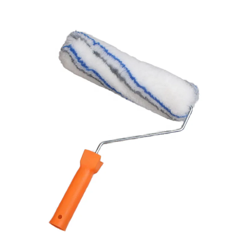 High Quality 9inch Hardware Painting Tools Synthetic Polyester Painting Rollers professional paint roller for Asian market