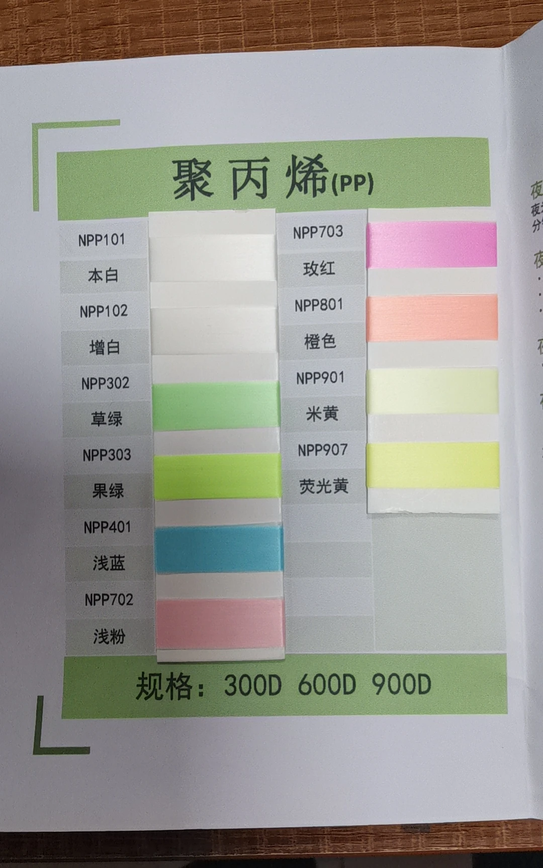 Glow-in-the-dark 100%polypropylene PP yarn 300D, 600D, 900D for reflective shoelace, clothing reflective material