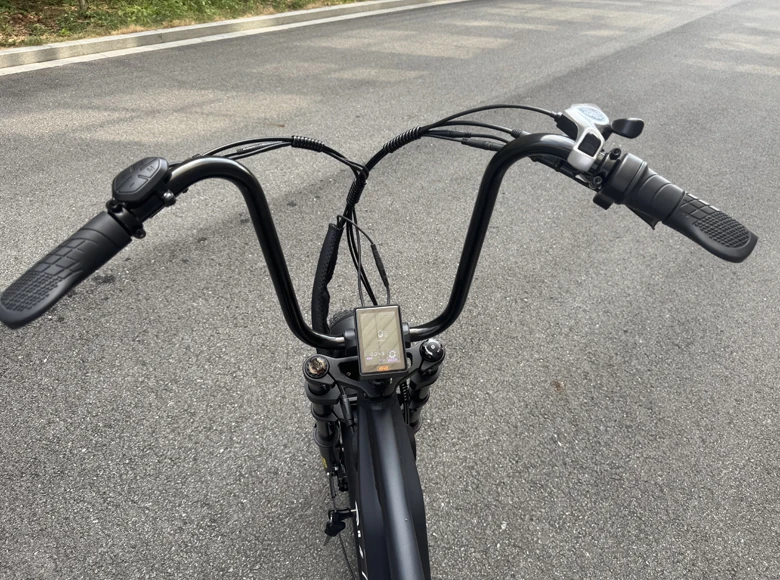 26 inch fat tire beach cruiser bike 20ah large capacity long distance city bike 3 wheel e bike with sidecar