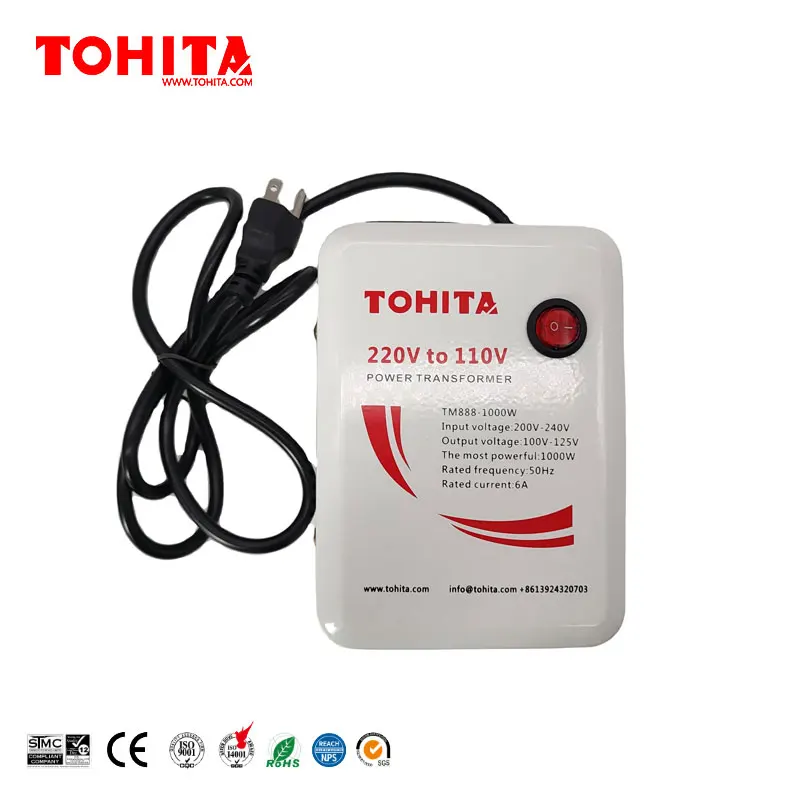 Трансформатор TM888-1000W понижающий трансформатор преобразователь напряжения 200 В в 110 лидер продаж копировальный аппарат принтера TOHITA