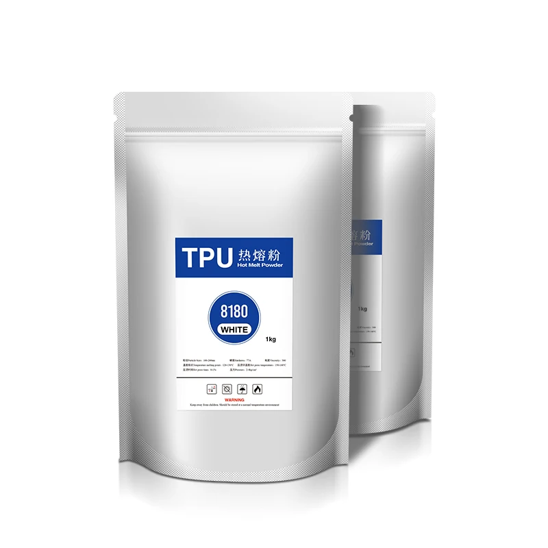 Dtf Powder Suppliers Heat Transfer Powder White 100% Tpu Adhesive Powder For T Shirt Dtf Printer