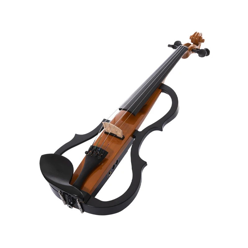 5 thomastik strings microphone handmade made in china cheap 4/4 carbon electric violin