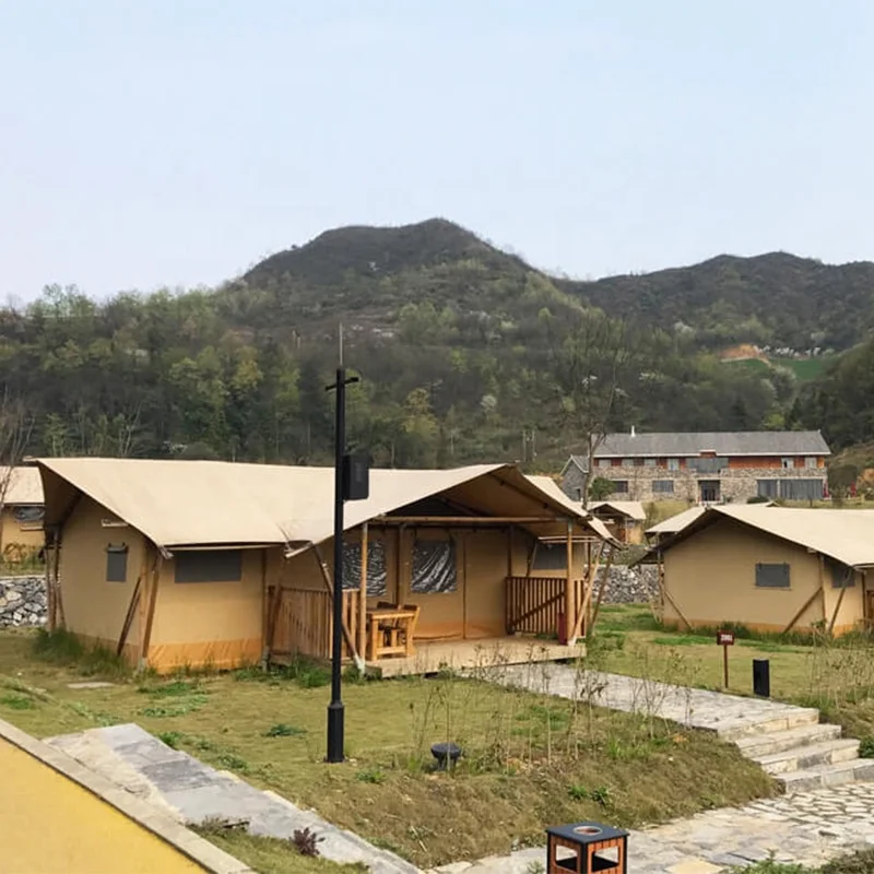 Pluto - Safari Tent African Luxury Tents Hotel Resort Glamping With Bathroom For Family