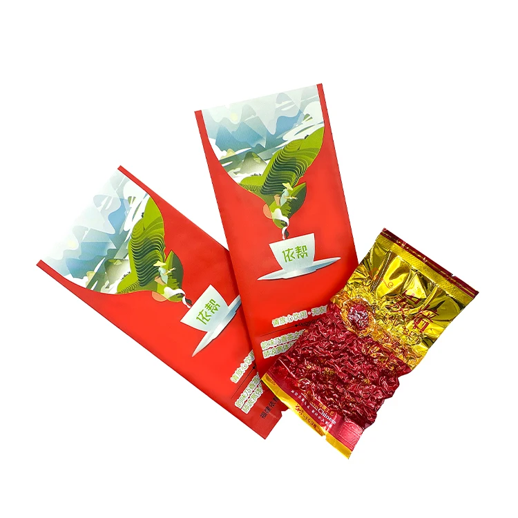 Free sample Manufacturer Eco Friendly Custom Logo Plastic Side Gusset Back Fin Lap Bag For Food Tea Coffee for food candy