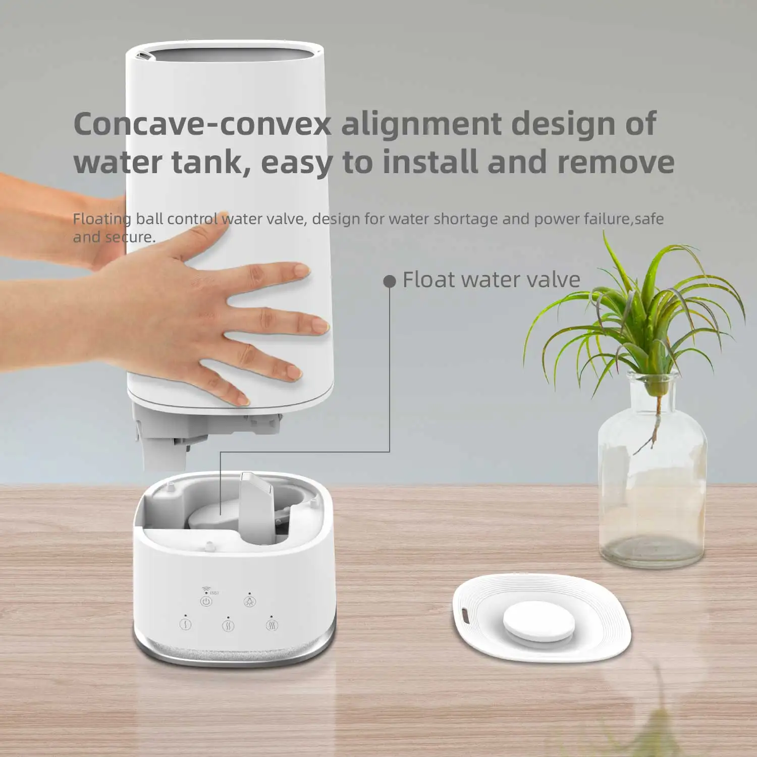 Home office electric diffuser Aroma diffuser Ultrasonic humidifier essential oil diffuser