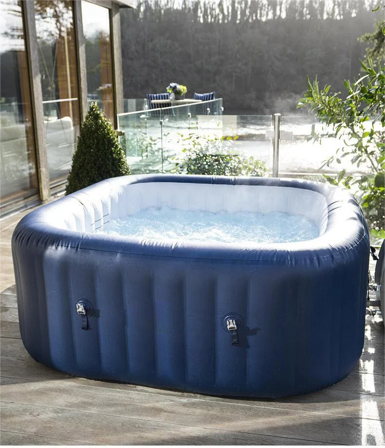 China Portable Swim Inflat Inflatable Swimming Large Garden Hot Tub Hottub Outdoor Spa Pools