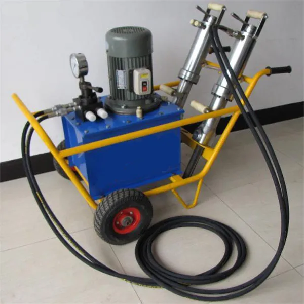 
hydraulic electric rock splitter, stone splitting machine hard rock crusher 