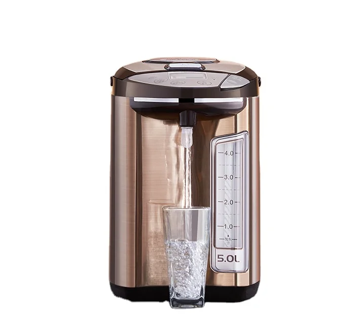 
Нержавеющая сталь 5.0L мульти-температура горячей воды горшок теплая электрический термос для горячей воды Термос Горшок 1600W 