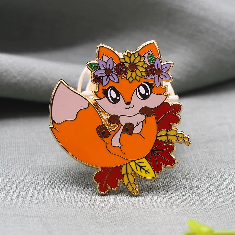Wholesale Cute Anime Lapel Pins Logo Screen Printing Glitter Soft Enamel Pin Metal Badge Manufacturer Hard Enamel Pin Custom