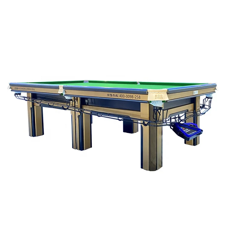 9ft Custom-Made Coin-Operated Billiard Ball Pool Table Snooker Cue Cloth for Sports Use for Snooker & Billiard Balls